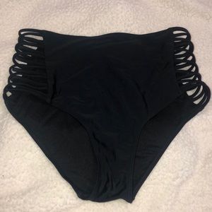 Hollister High Waisted Swim Bottoms